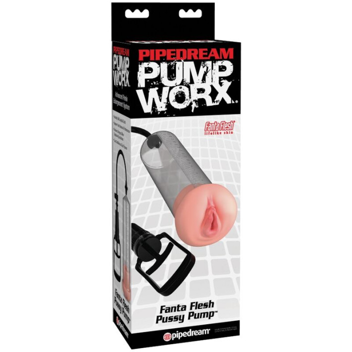 Pump Worx Bomba de Ereccion con Vagina