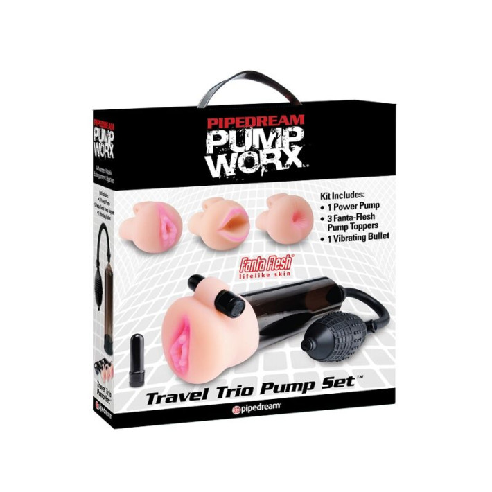 Pump Worx Bomba de Succion con Masturbador