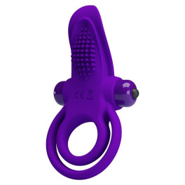 Pretty Love Anillo Vibrador para Pene Morado