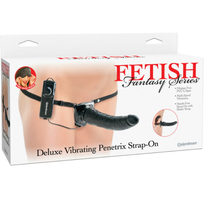 Fetish Fantasy Series Deluxe Arnes Vibrador Penetris Negro