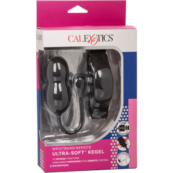 California Exotics Bolas Kegel de Silicona con Control Remoto Negro