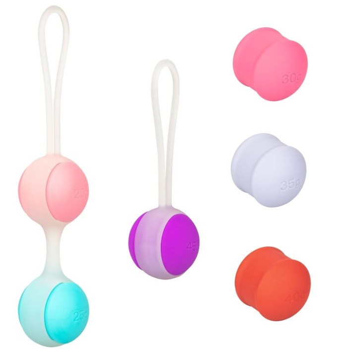 California Exotics She-Ology Set Bolas Kegel Intercambiables