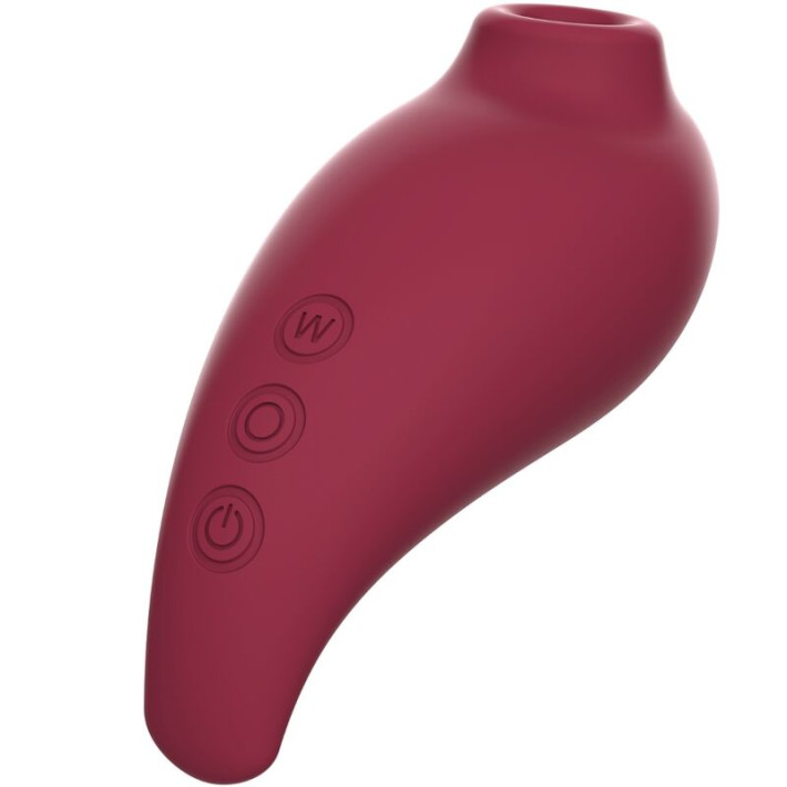 Adrien Lastic Inspiration Succionador Clitoris + Huevo Vibrador Rojo