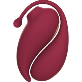 Adrien Lastic Inspiration Succionador Clitoris + Huevo Vibrador Rojo