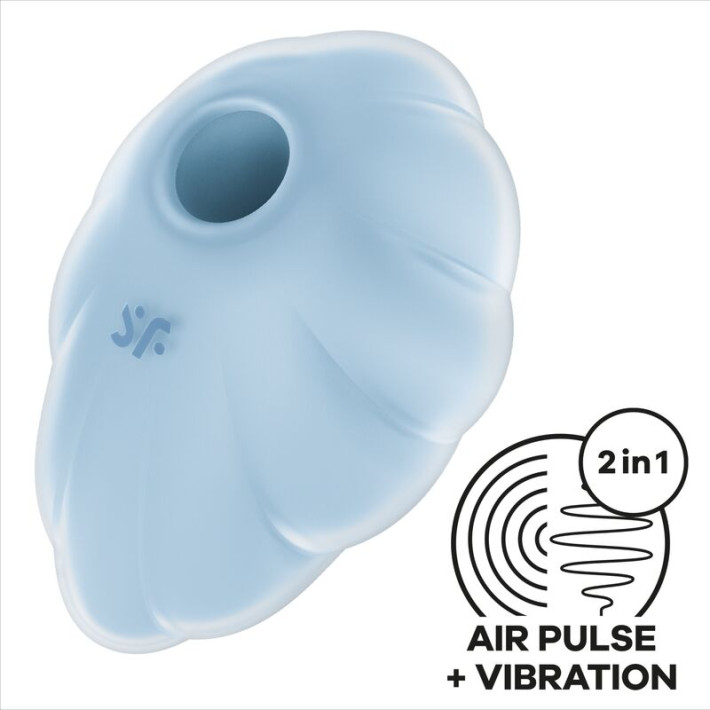 Satisfyer Clound Dancer Air Pulse Vibrador Azul
