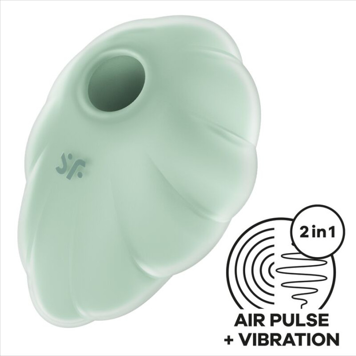 Satisfyer Clound Dancer Air Pulse Vibrador Verde
