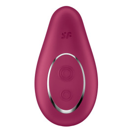 Satisfyer Dipping Delight Vibrador Lay-on Rojo