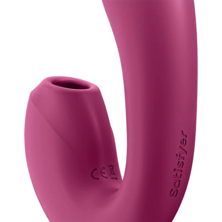 Satisfyer Sunray Estimulador y Vibrador Rojo