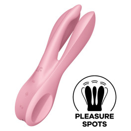 Satisfyer Threesome 1 Vibrador Rosa