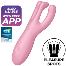 Satisfyer Threesome 4 Vibrador Rosa