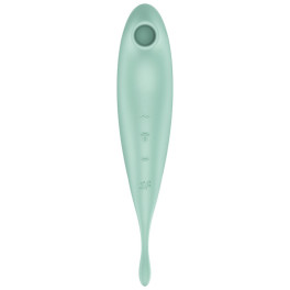 Satisfyer Twirling Pro+ Estimulador y Vibrador Verde