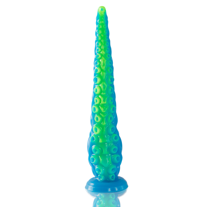 Epic Scylla Dildo Tentáculo Fino Fluorescente Grande