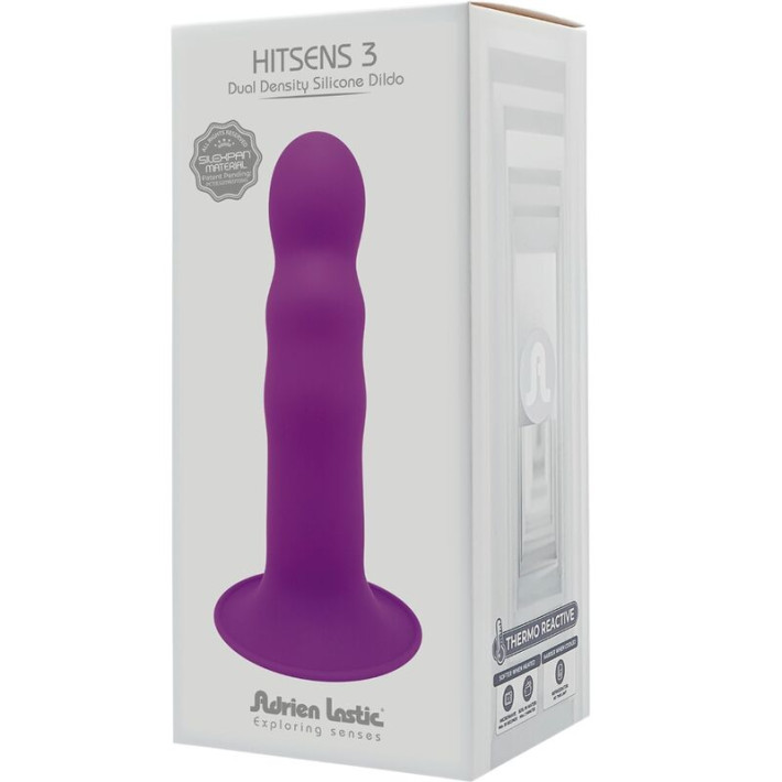 Adrien Lastic Hitsens 3 Dildo Silicona Violeta