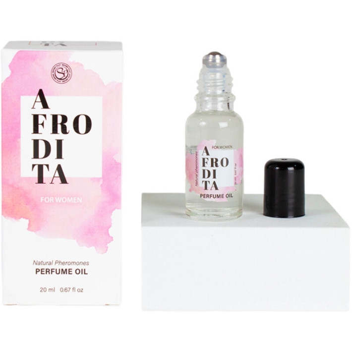 Secret Play Afrodita Natural Feromonas Perfume en Aceite 20 ml