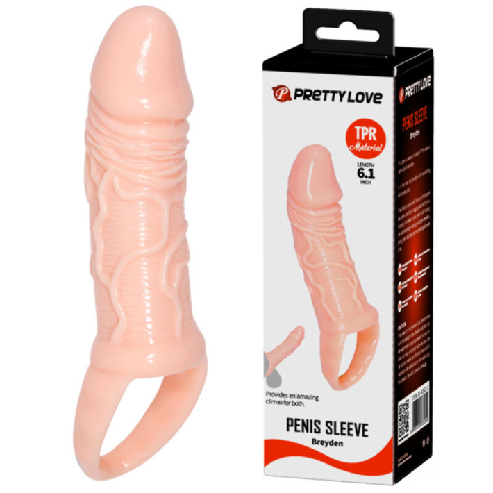 Pretty Love Breyden Funda Pene Natural