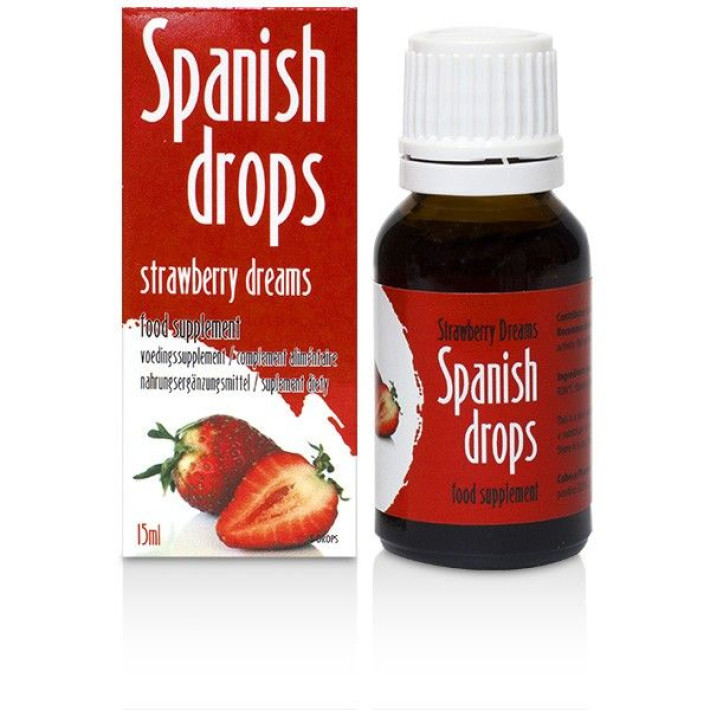 Cobeco Spanish Fly Strawberry Dreams Gotas Estimulantes 15 ml
