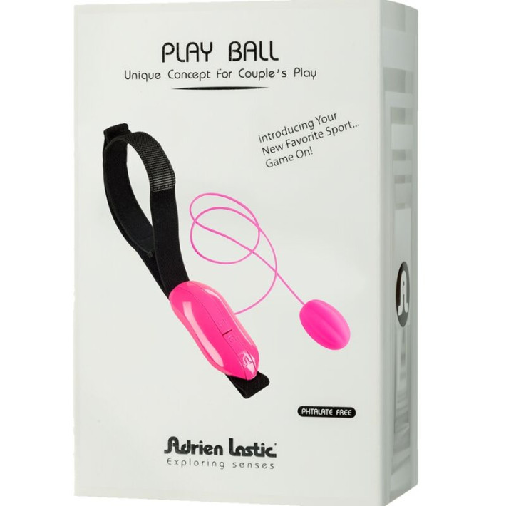 Adrien Lastic Play Ball Mini Huevo Vibrador Para Parejas Rosa