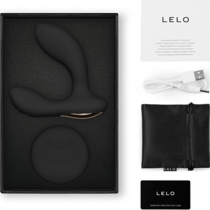 Lelo Hugo 2 Masajeador De Prostata Control Remoto Negro