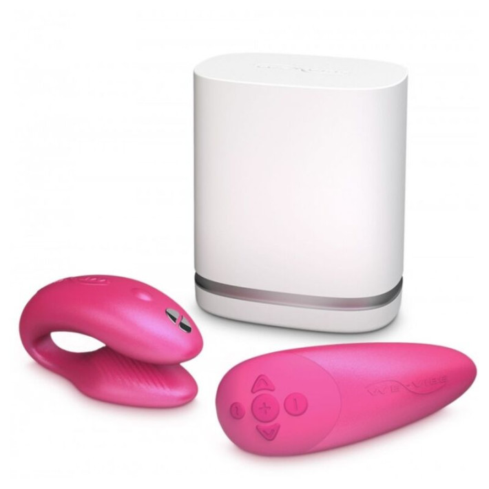 We-Vibe Chorus Vibrador Parejas Squeeze Rosa