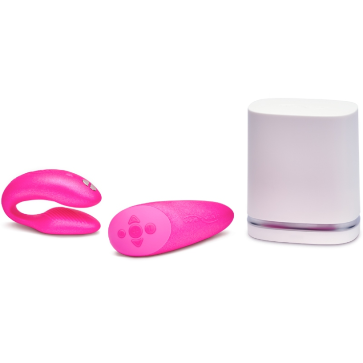 We-Vibe Chorus Vibrador Parejas Squeeze Rosa