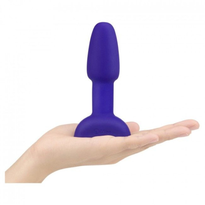 B-vibe Rimming Control Remoto Anal Plug Petite Lila