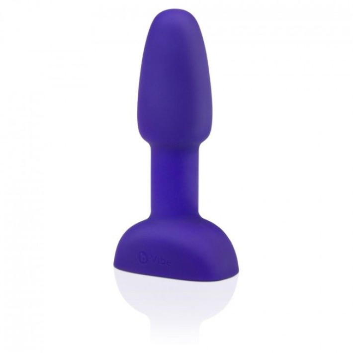 B-vibe Rimming Control Remoto Anal Plug Petite Lila