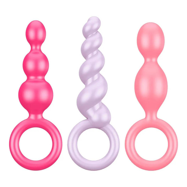 Satisfyer Booty Call Anal Plugs Set Tricolor