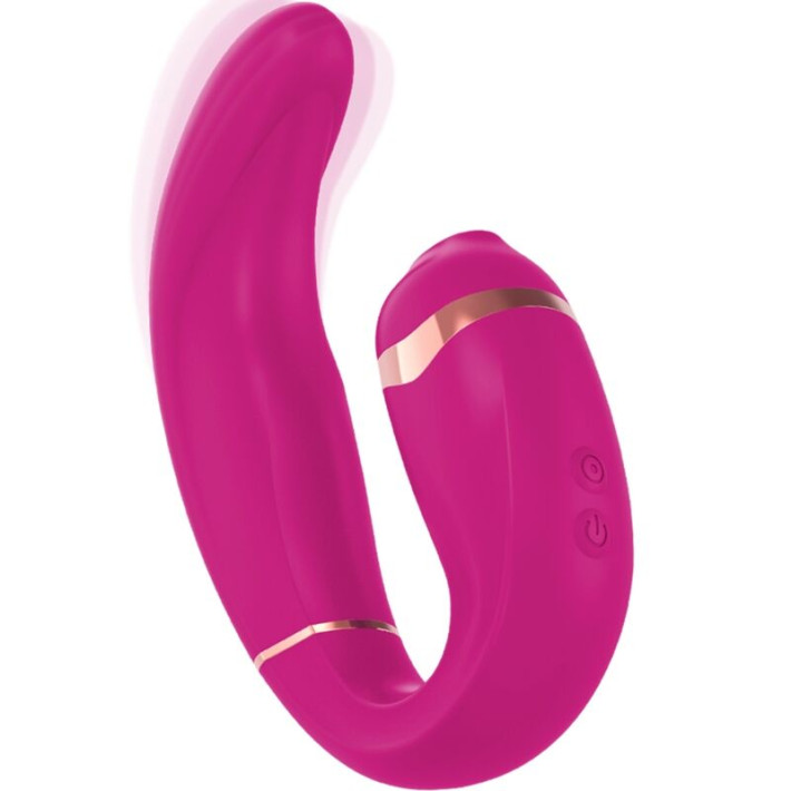 Adrien Lastic My-G Succionador Clitoris y Estimulador G-Spot Rosa