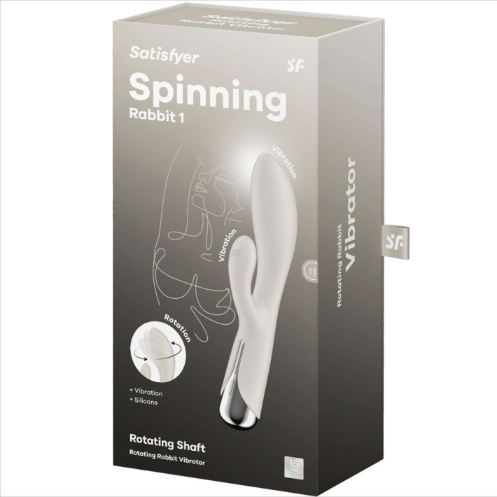 Satisfyer Spinning Rabbit 1 Beige