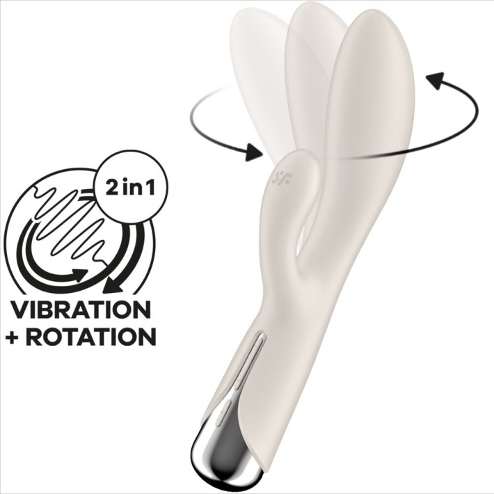 Satisfyer Spinning Rabbit 1 Beige