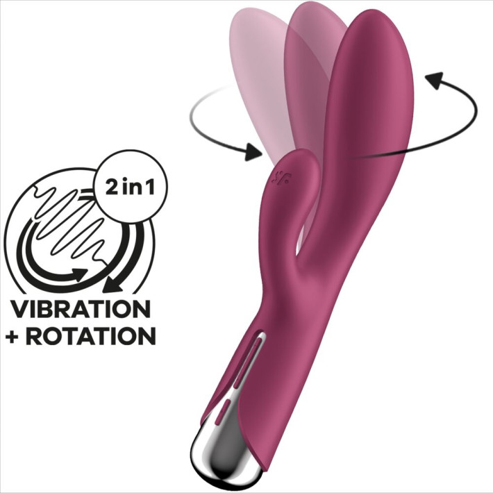 Satisfyer Spinning Rabbit 1 Rojo