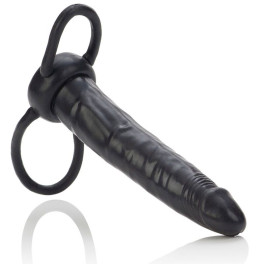 Calexotics Accommodator Arnes para Doble Penetracion Negro