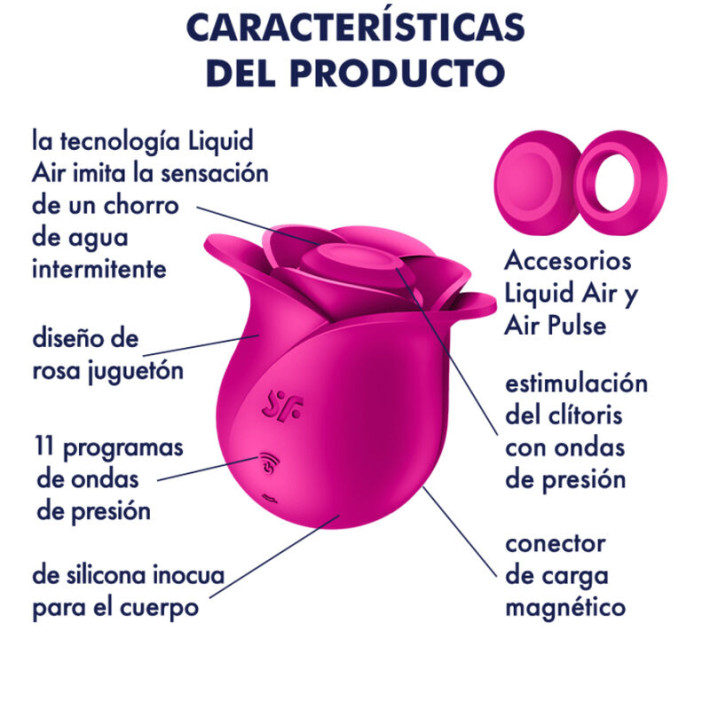 Satisfyer Air Pulse Pro 2 Modern Blossom Vibrador