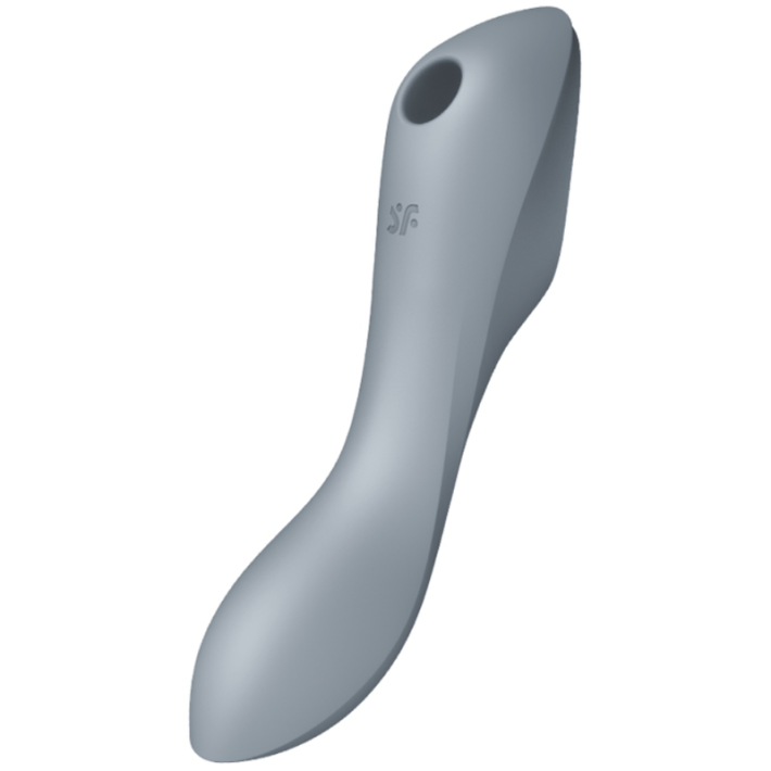 Satisfyer Curvy Trinity 3 Estimulador y Vibrador Gris