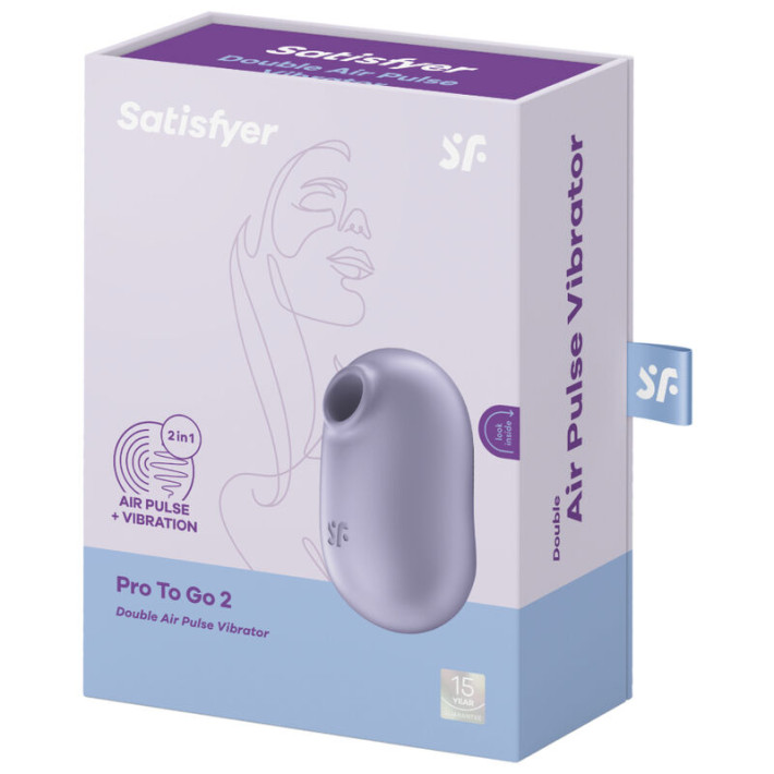 Satisfyer Pro To Go 2 Estimulador Violeta