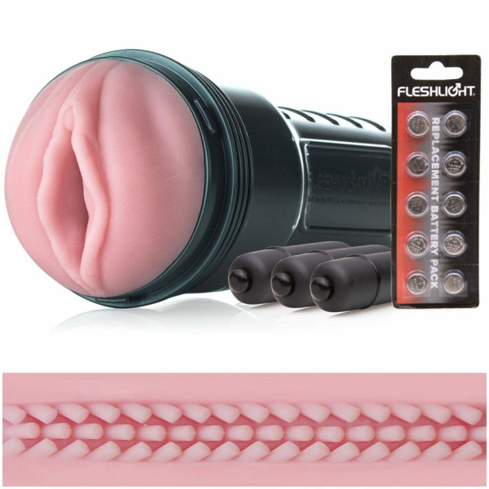 Fleshlight Vibro Pink Lady Touch Masturbador