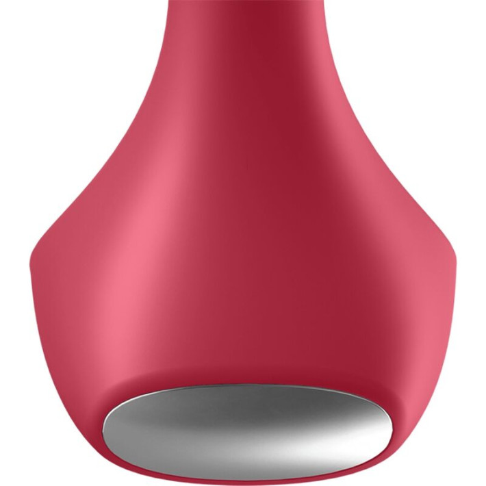 Satisfyer Backdoor Lover Plug Anal Vibrador Rojo