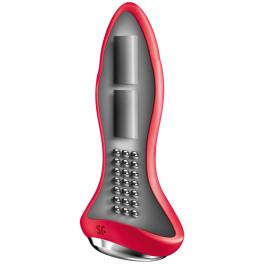 Satisfyer Rotator Plug 1+ Plug Vibrador Rojo