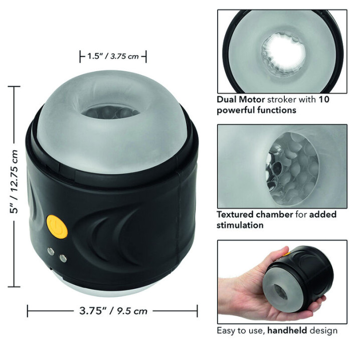 California Exotics Boundless Masturbador Doble Motor